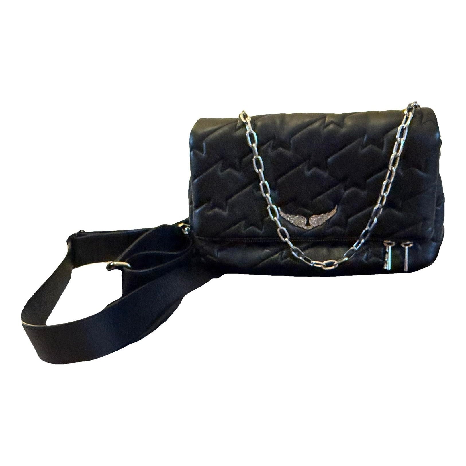 Rock leather handbag