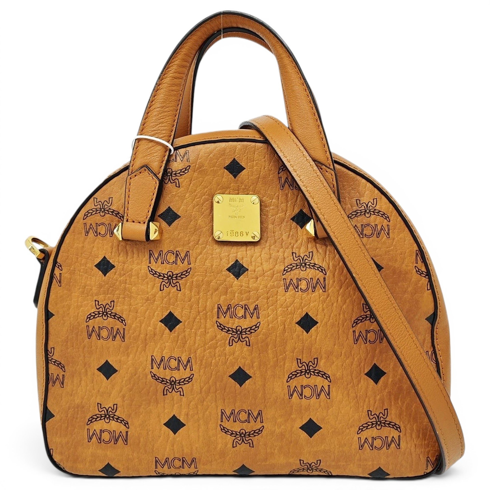 Leather handbag