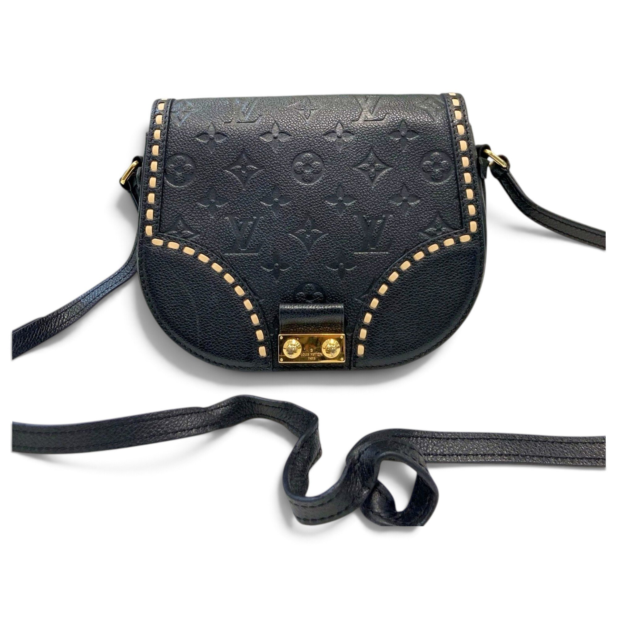 Junot leather crossbody bag