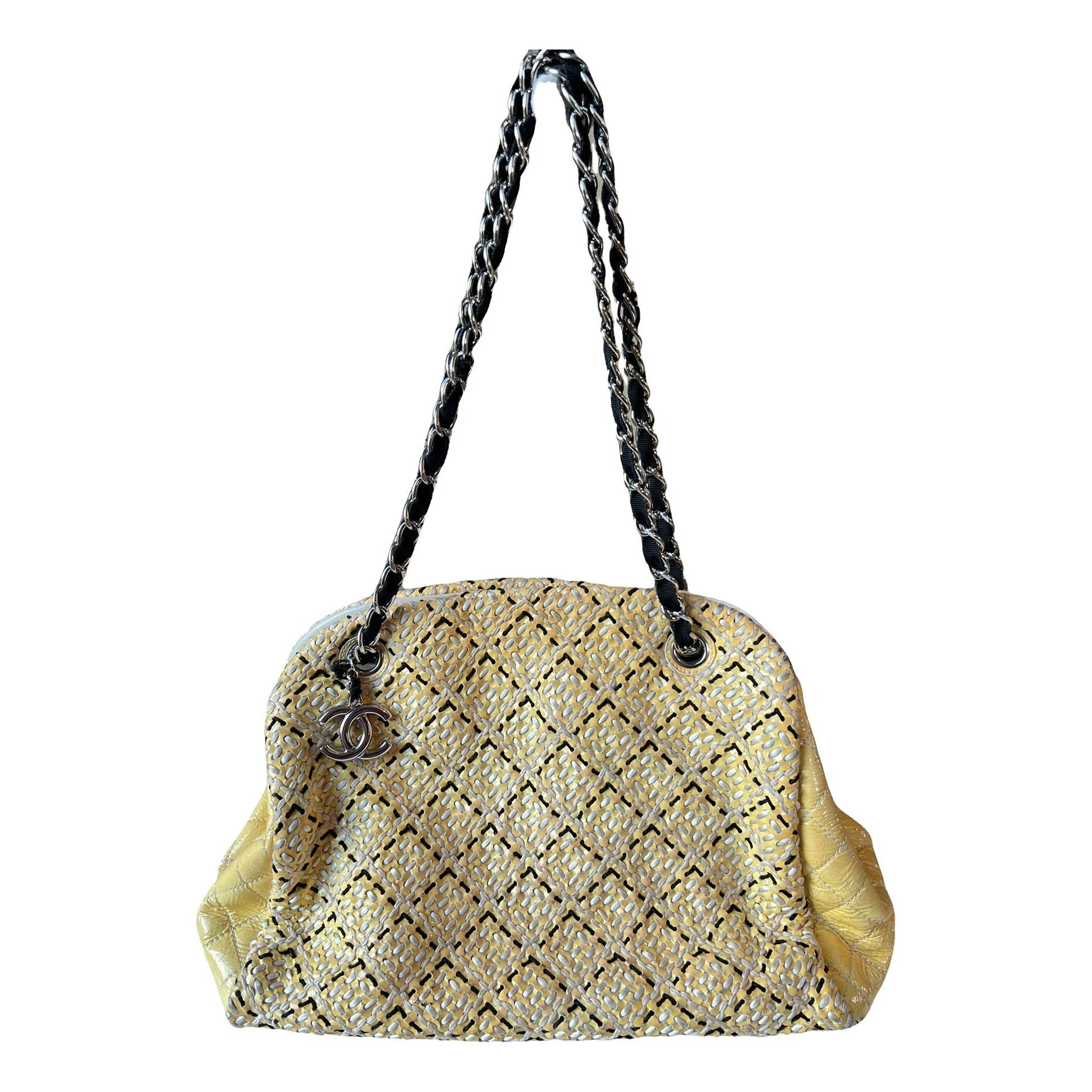 Patent leather handbag