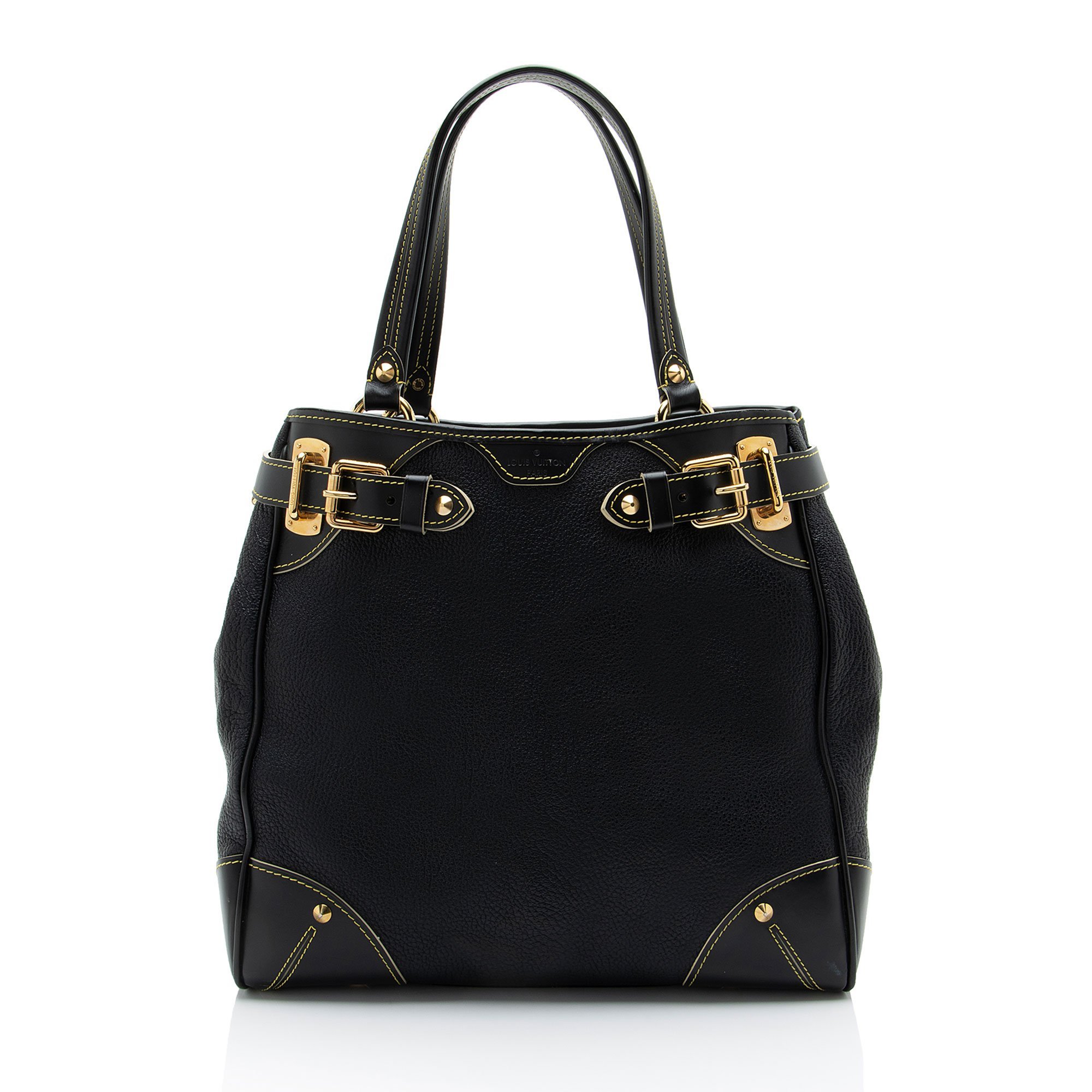 Leather tote