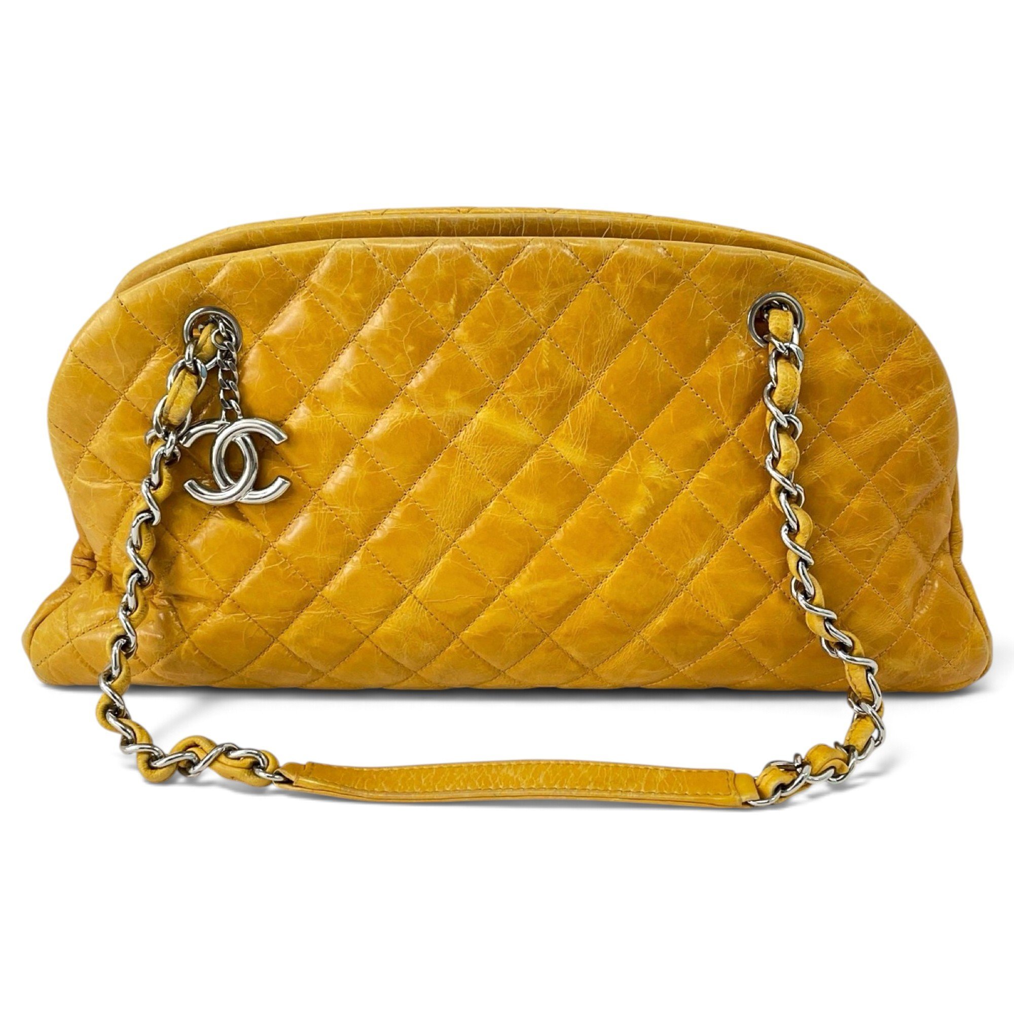 Mademoiselle leather handbag