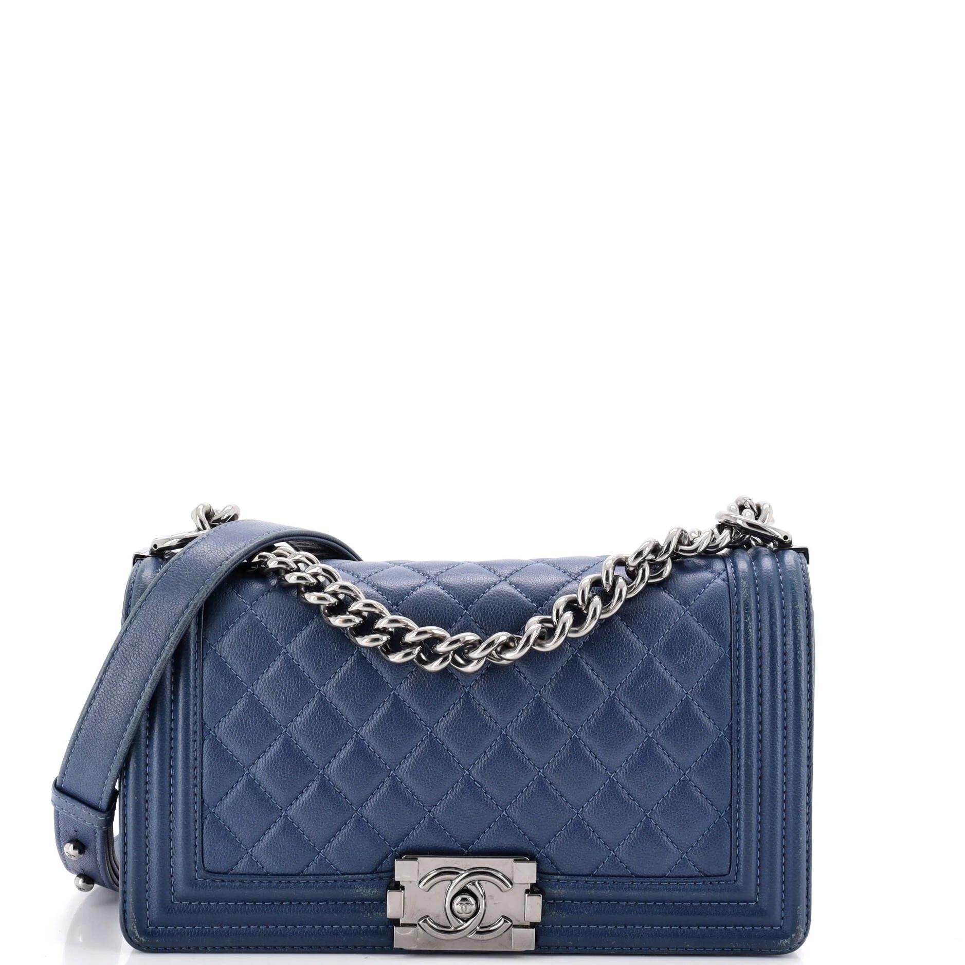 Boy leather crossbody bag