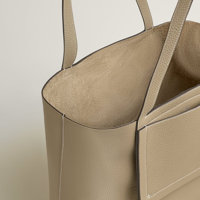 Beige Marfa Hermès Cabasellier 46 Bag
