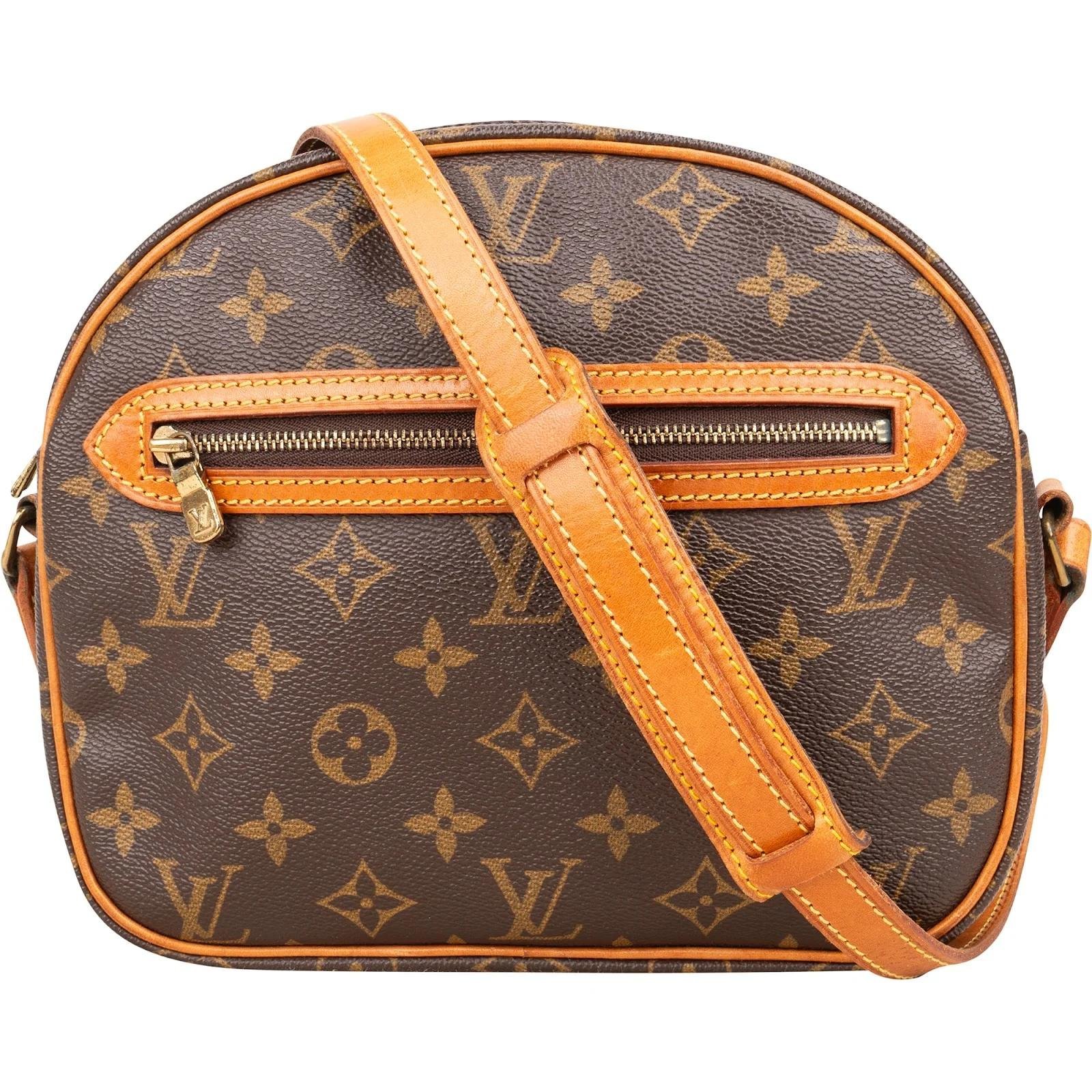 Senlis leather crossbody bag