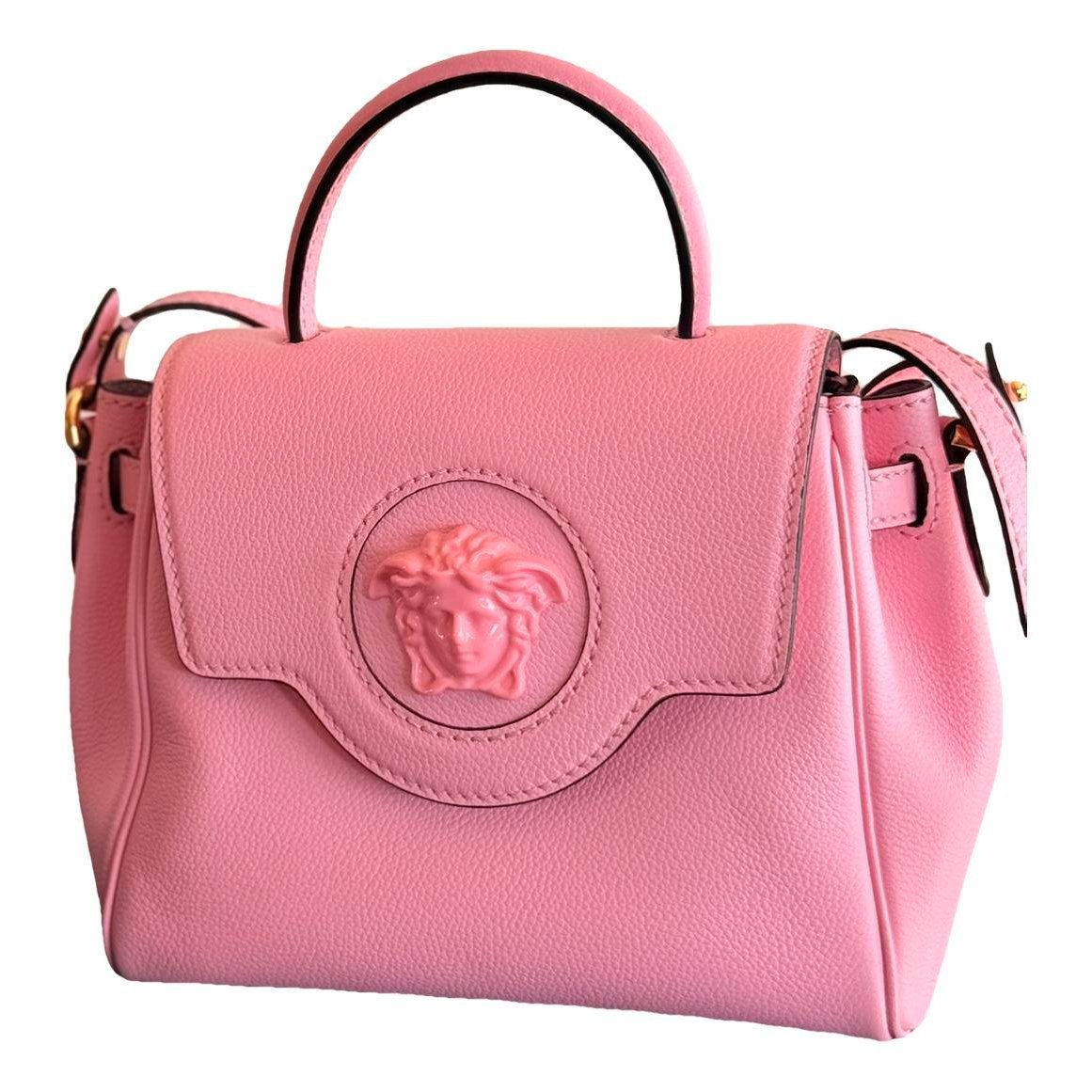 La Medusa leather handbag