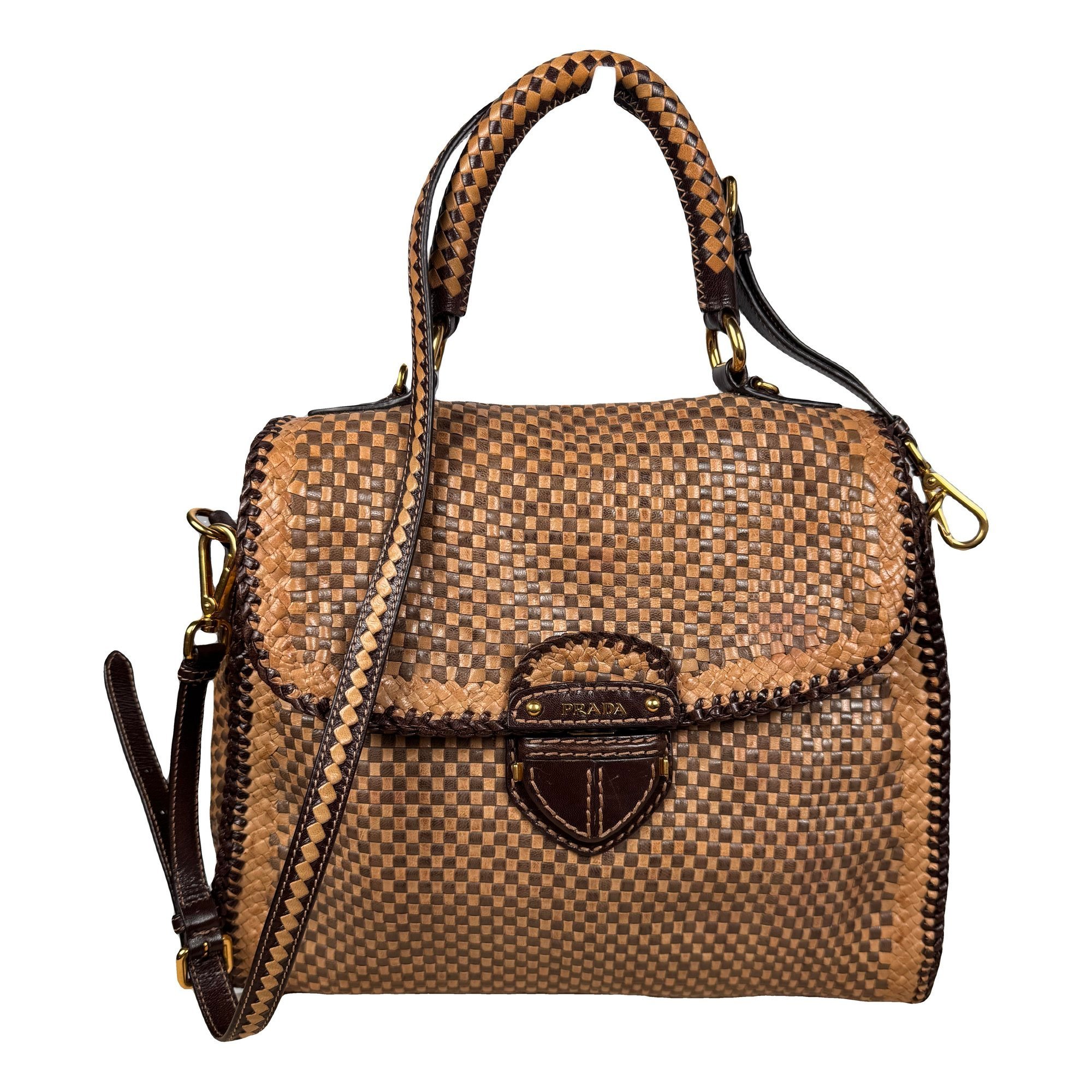 Leather handbag