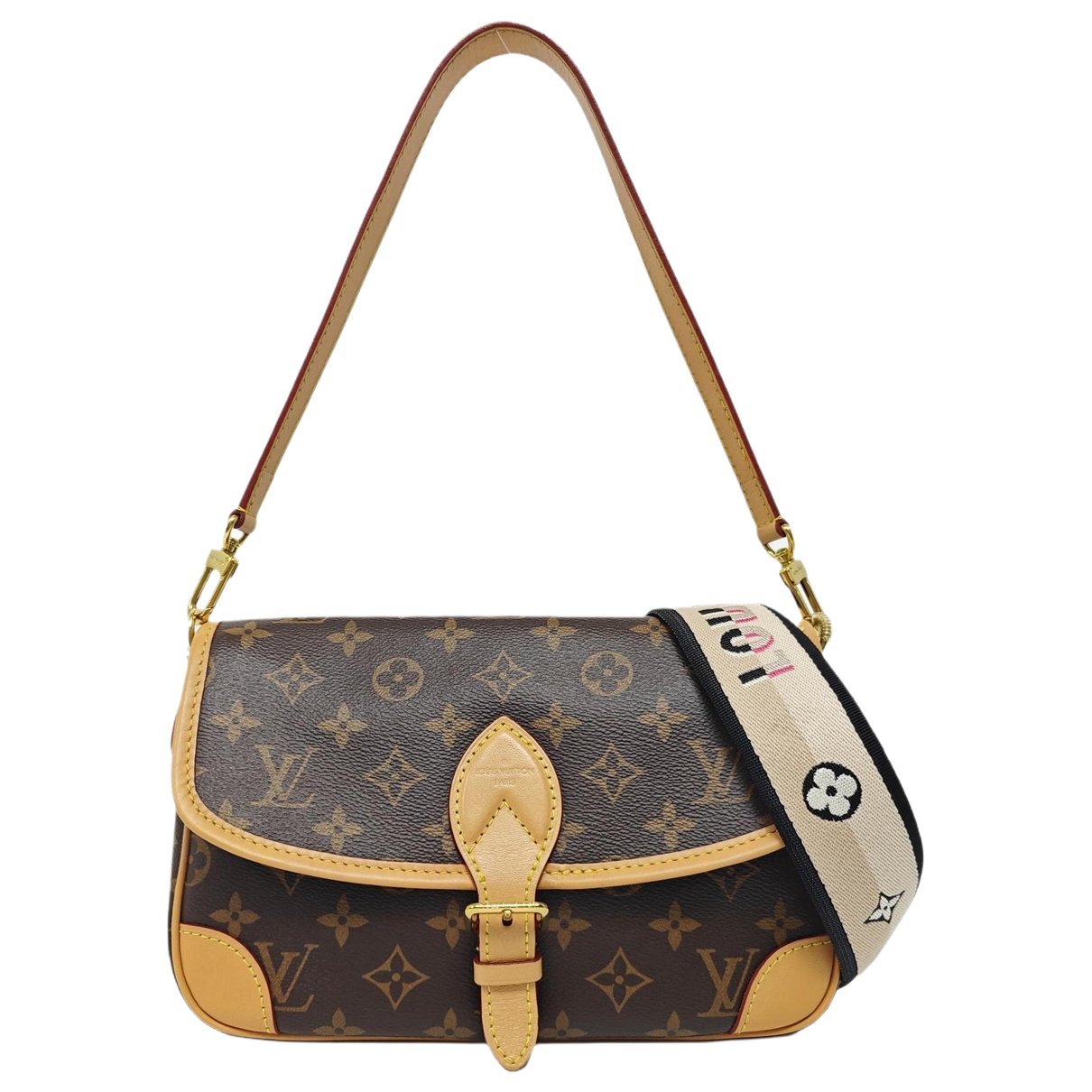 Diane leather crossbody bag