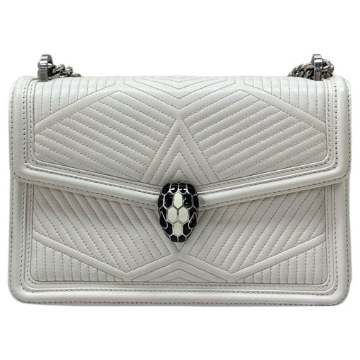 Bvlgari Serpenti leather handbag