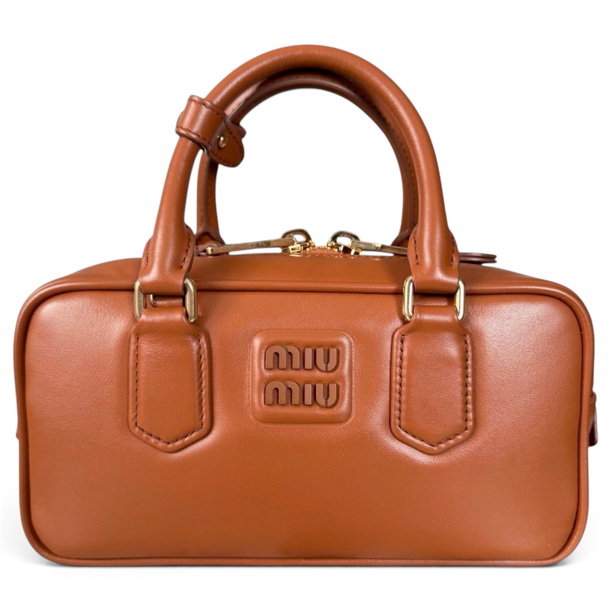 Arcadie leather handbag