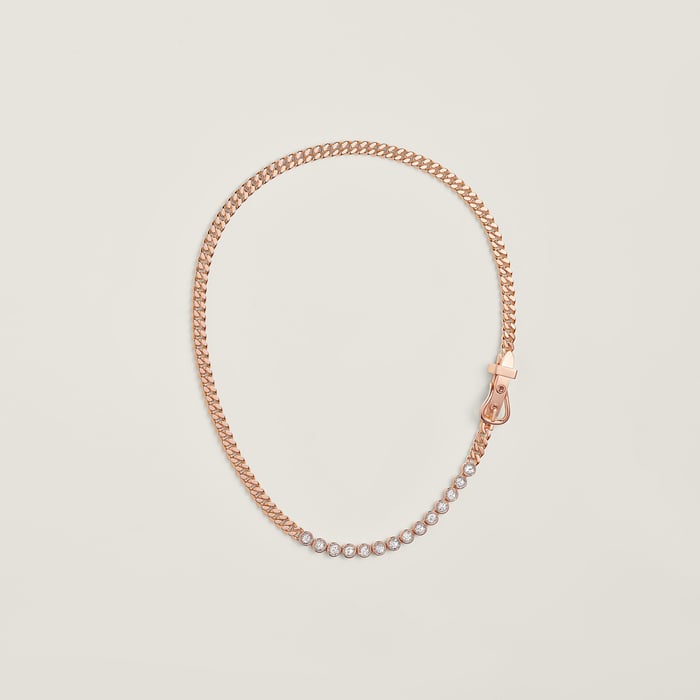 Sans Coloris Boucle Sellier "On the Rocks" Necklace, Small Model
