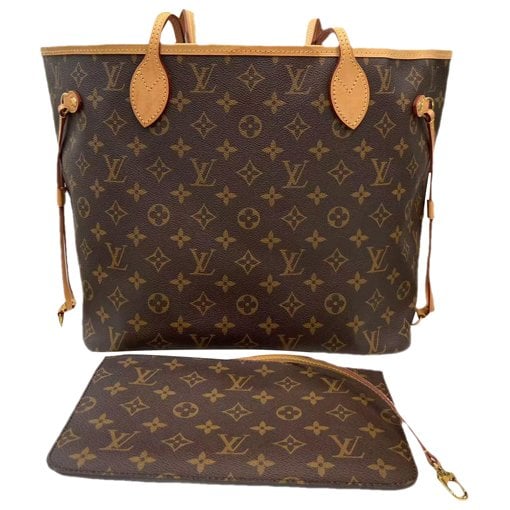 Neverfull leather handbag