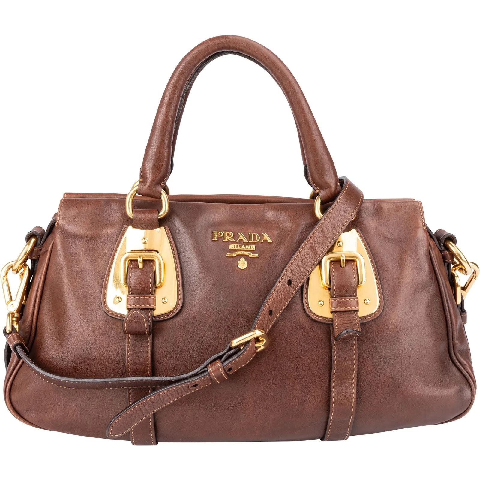 Re-Nylon leather crossbody bag