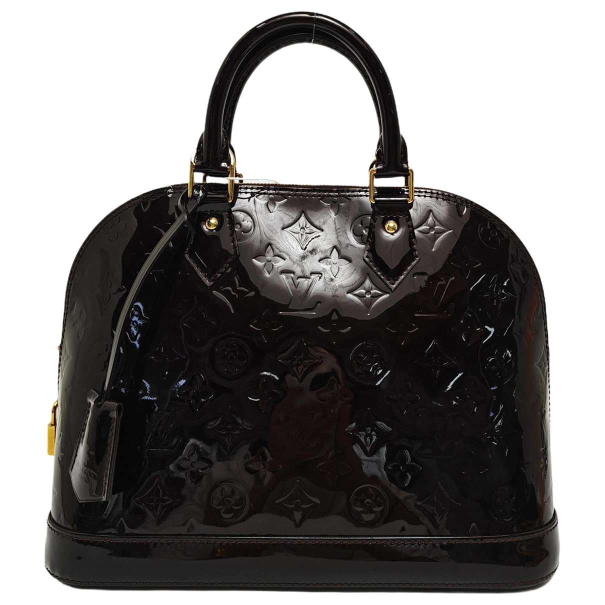 Alma patent leather handbag