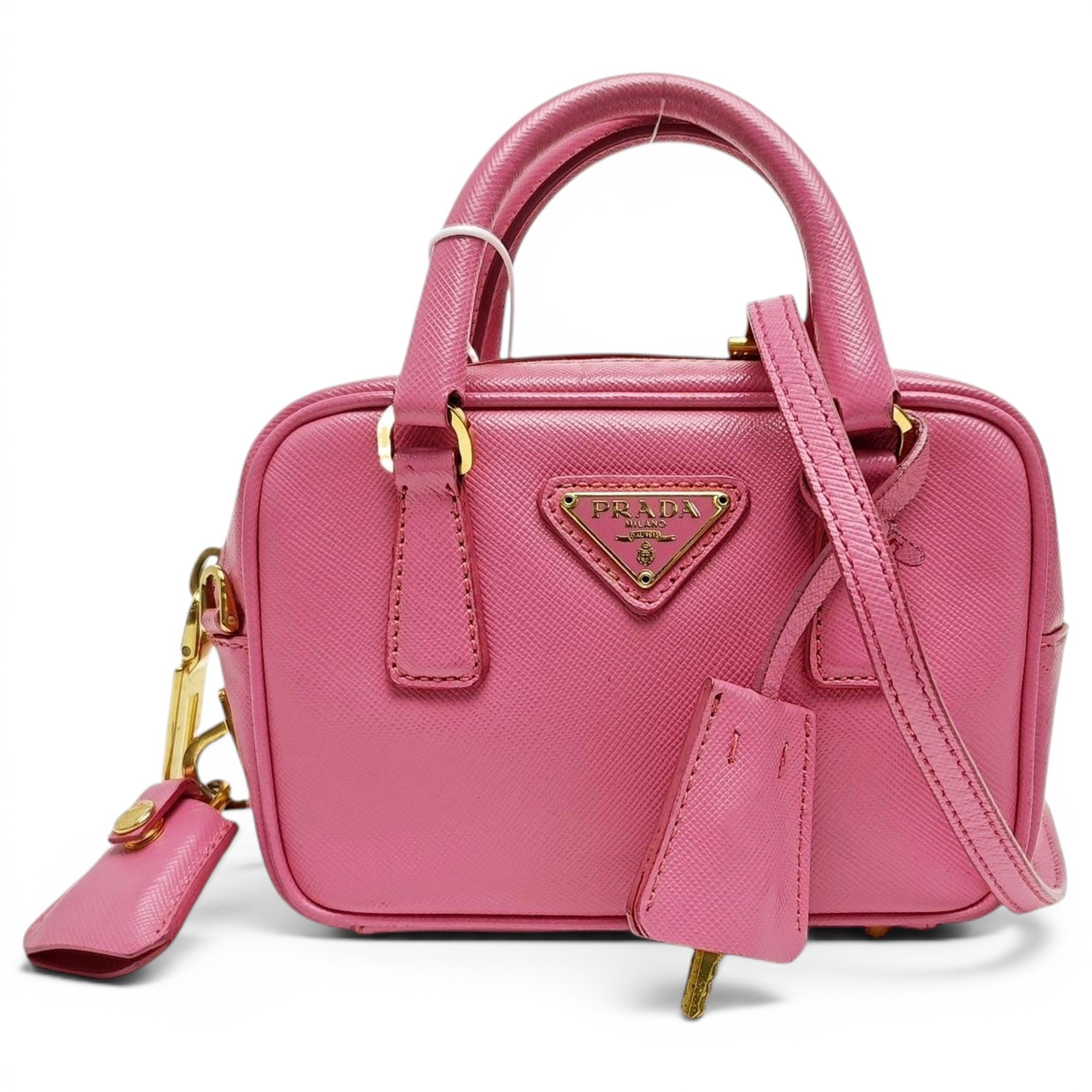 Leather handbag