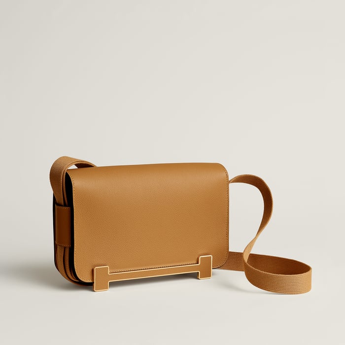 Caramel Hermès Geta Slim Bag