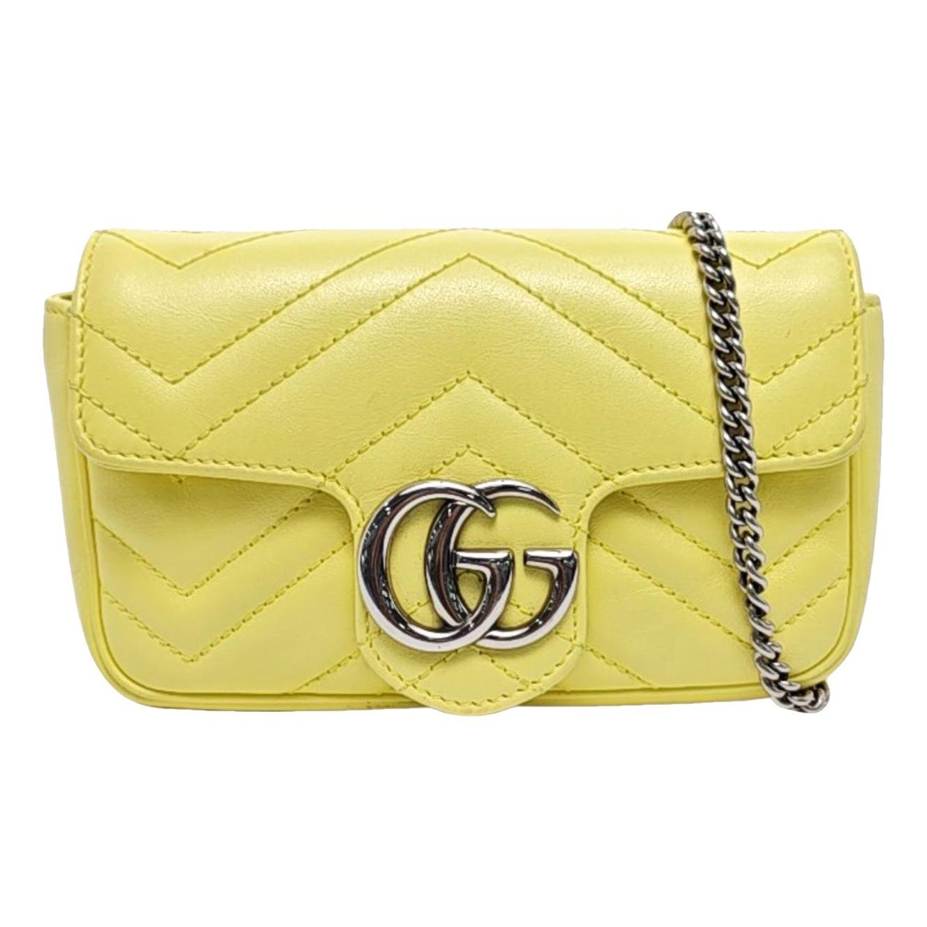 GG Marmont Chain Flap leather crossbody bag
