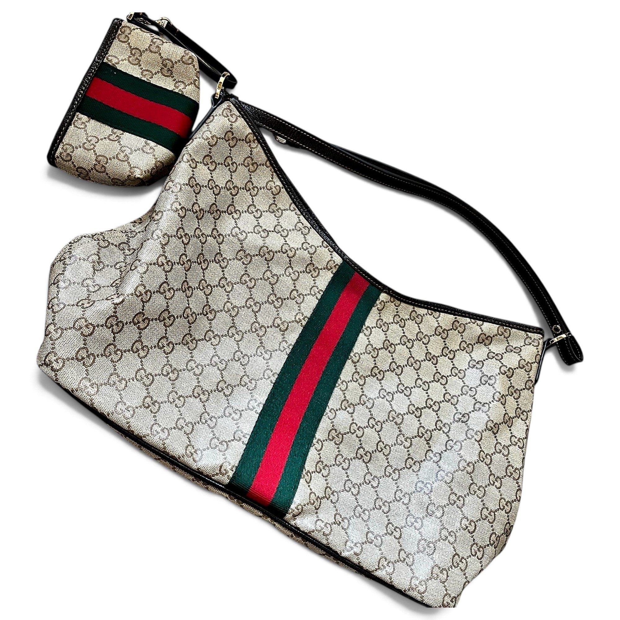 Ophidia Hobo leather handbag