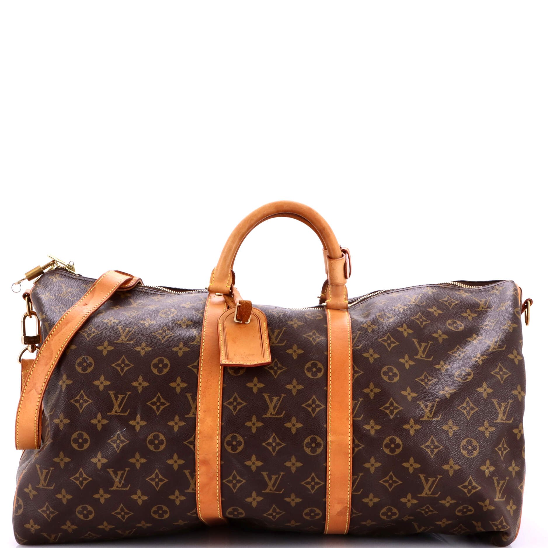 Keepall Bandouliere Bag Monogram Canvas 55