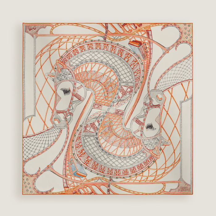 Chevaux d'Hephaistos Scarf 90