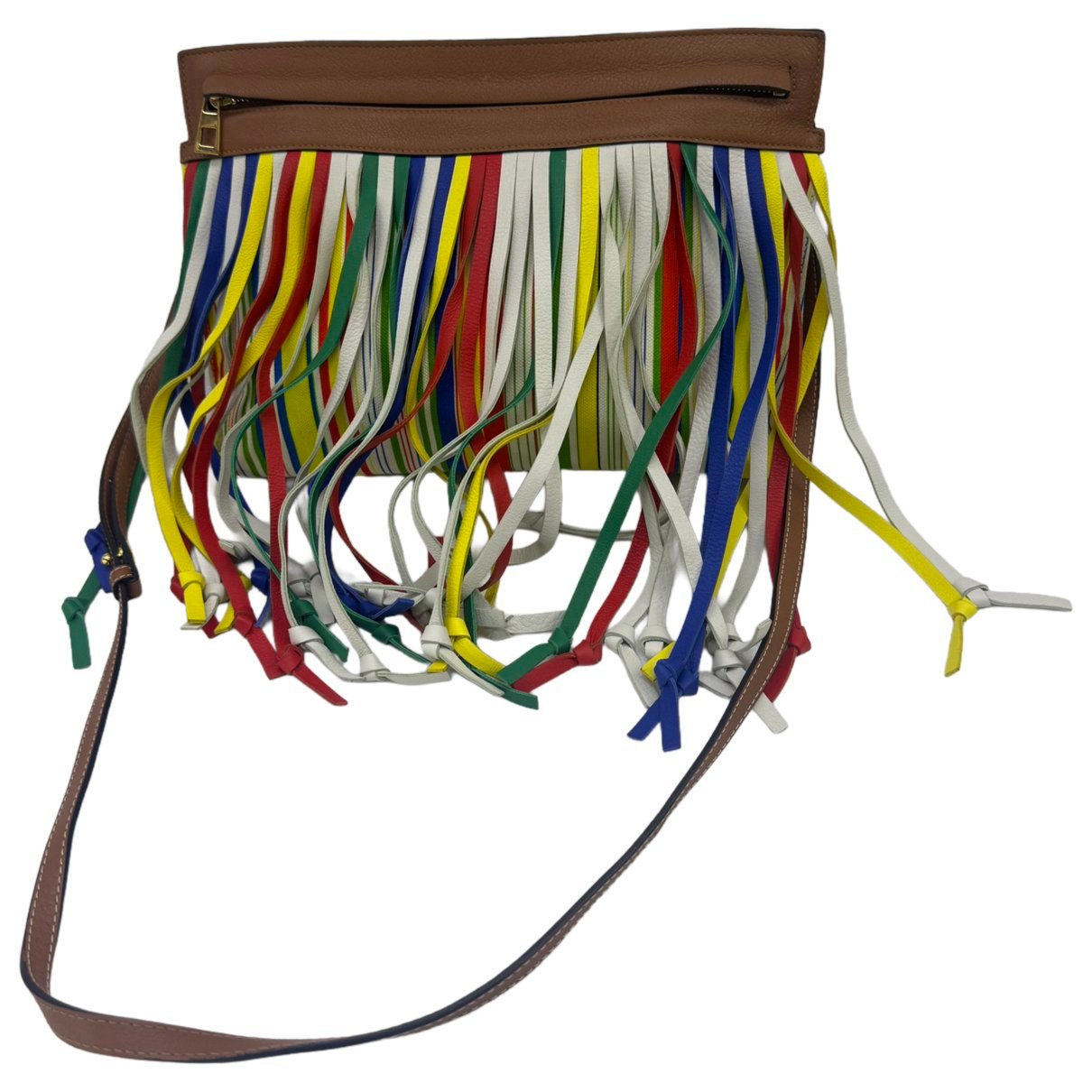 Leather crossbody bag
