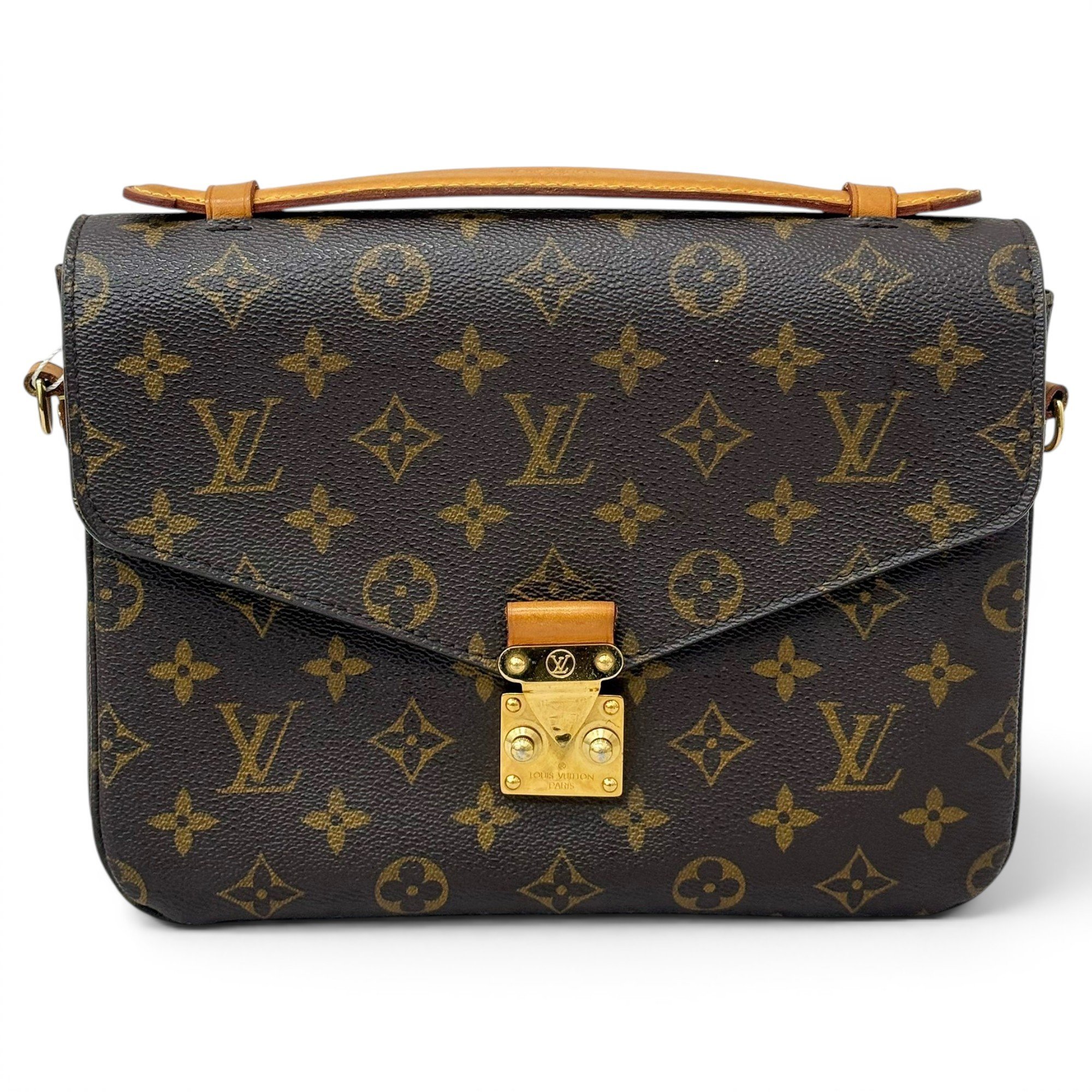 Metis leather handbag