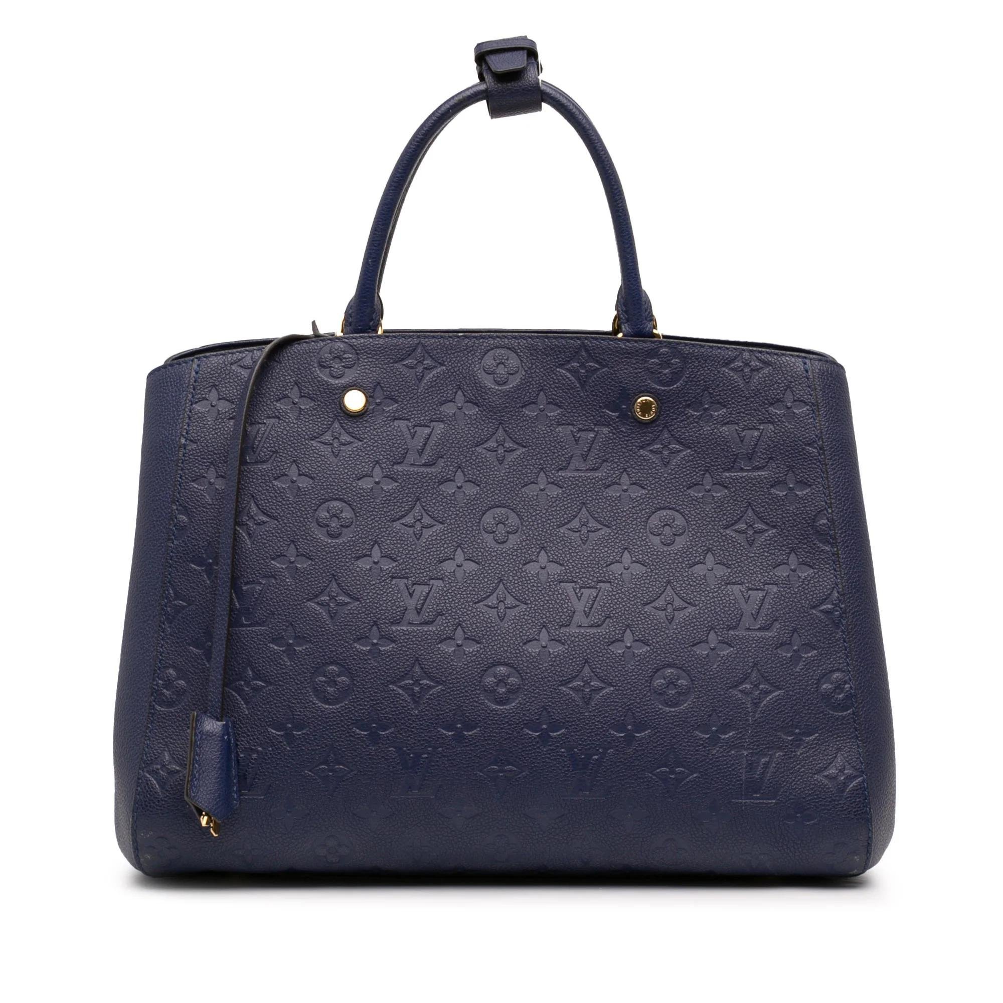 Louis Vuitton Montaigne leather handbag