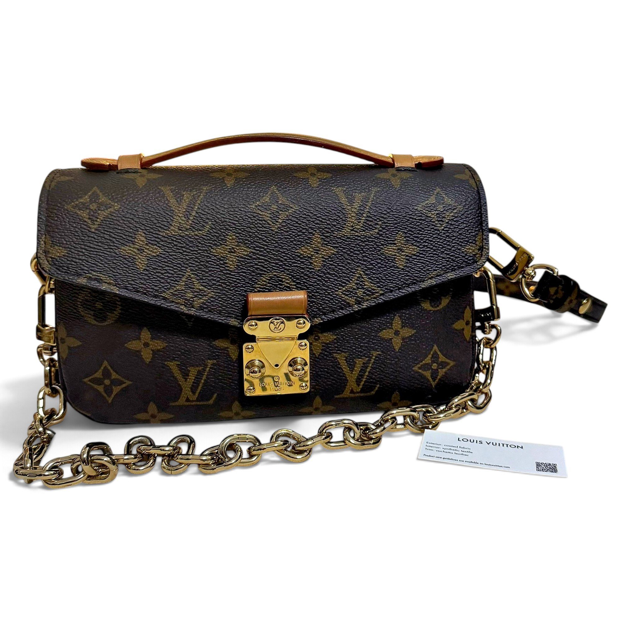 Louis Vuitton Metis East West cloth handbag