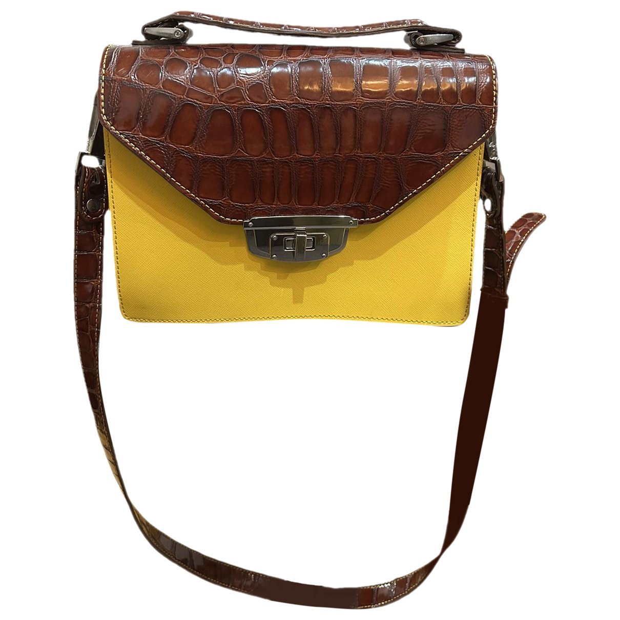 Leather crossbody bag