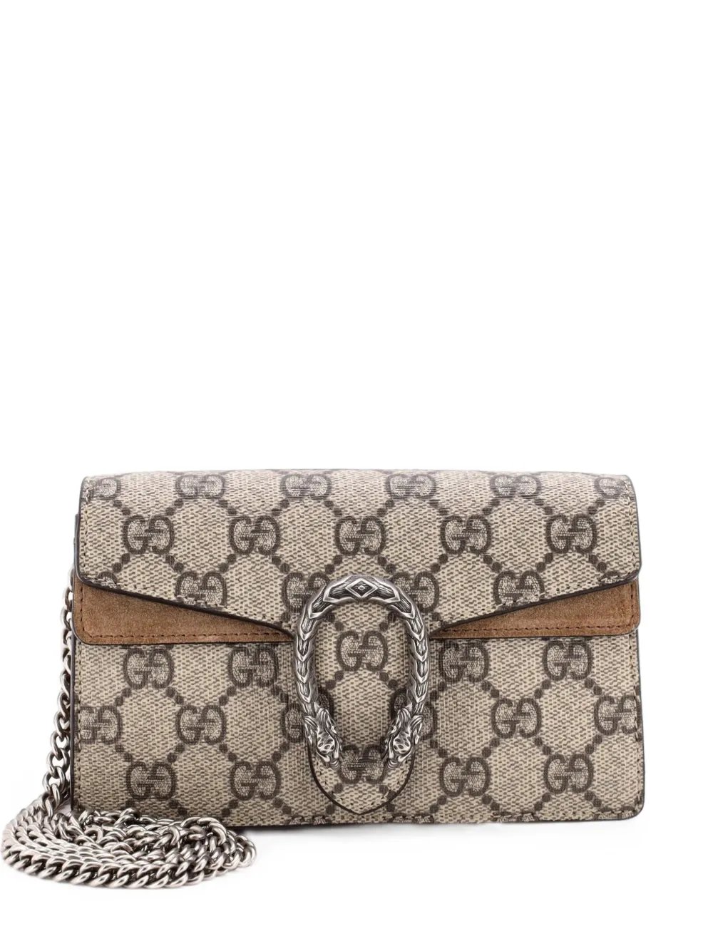 Dionysus Bag GG Coated Canvas Super Mini crossbody bag