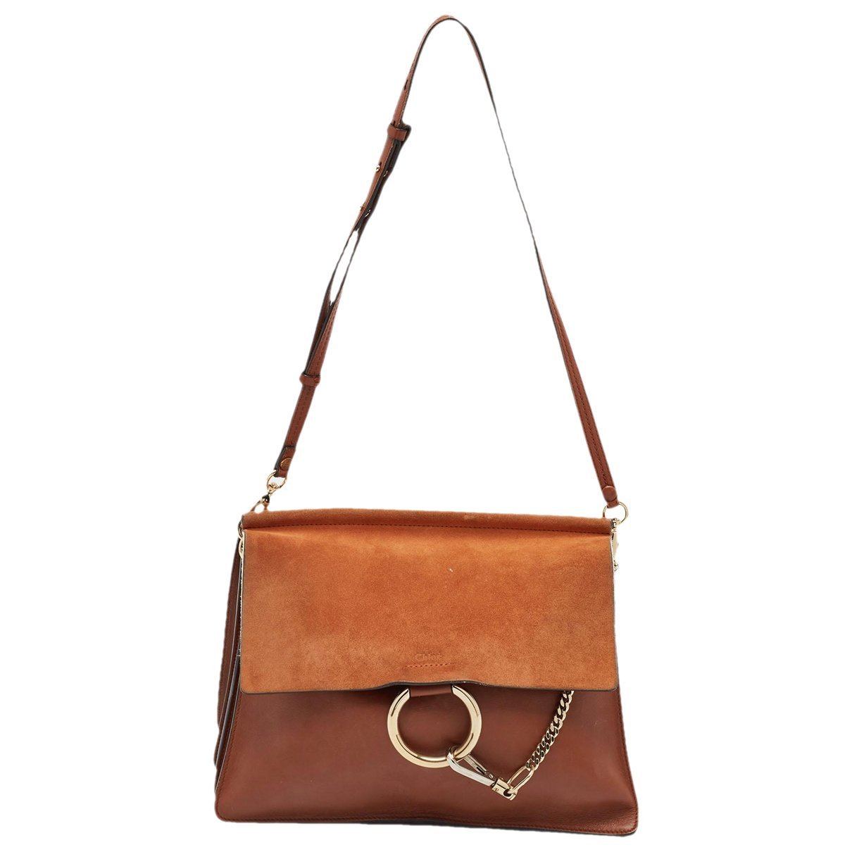 Faye leather handbag