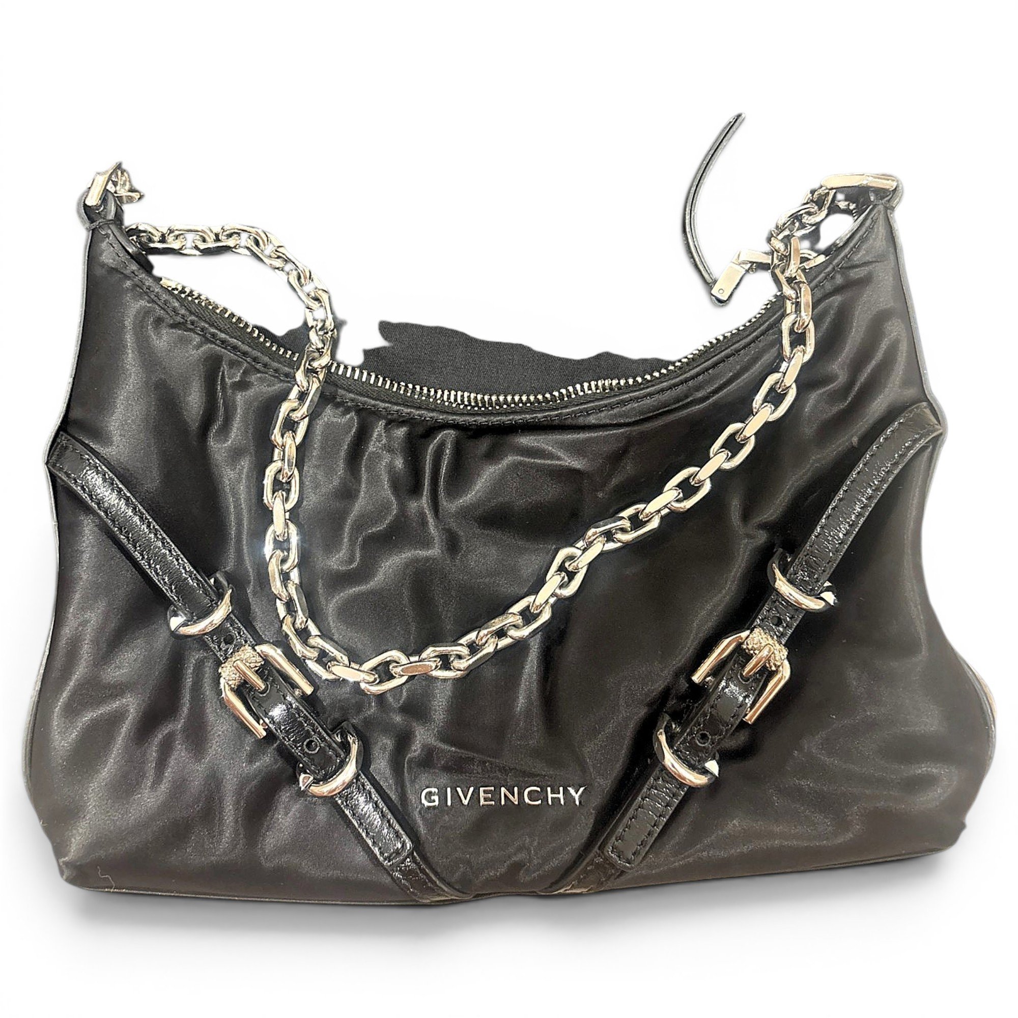 Voyou silk handbag