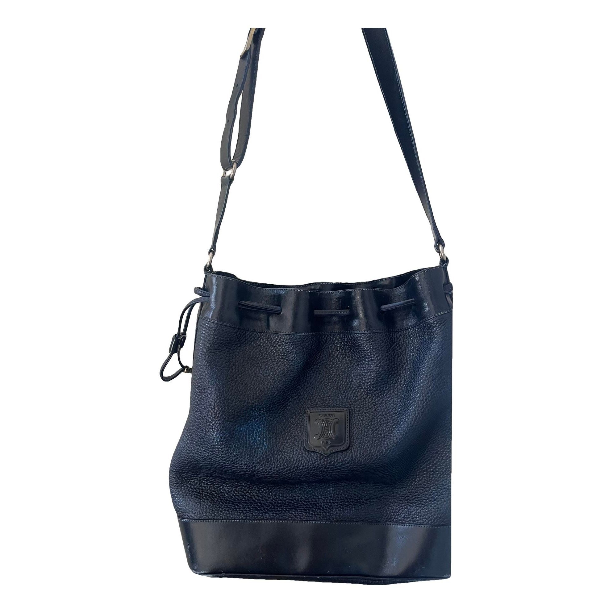 SAC SEAU leather handbag
