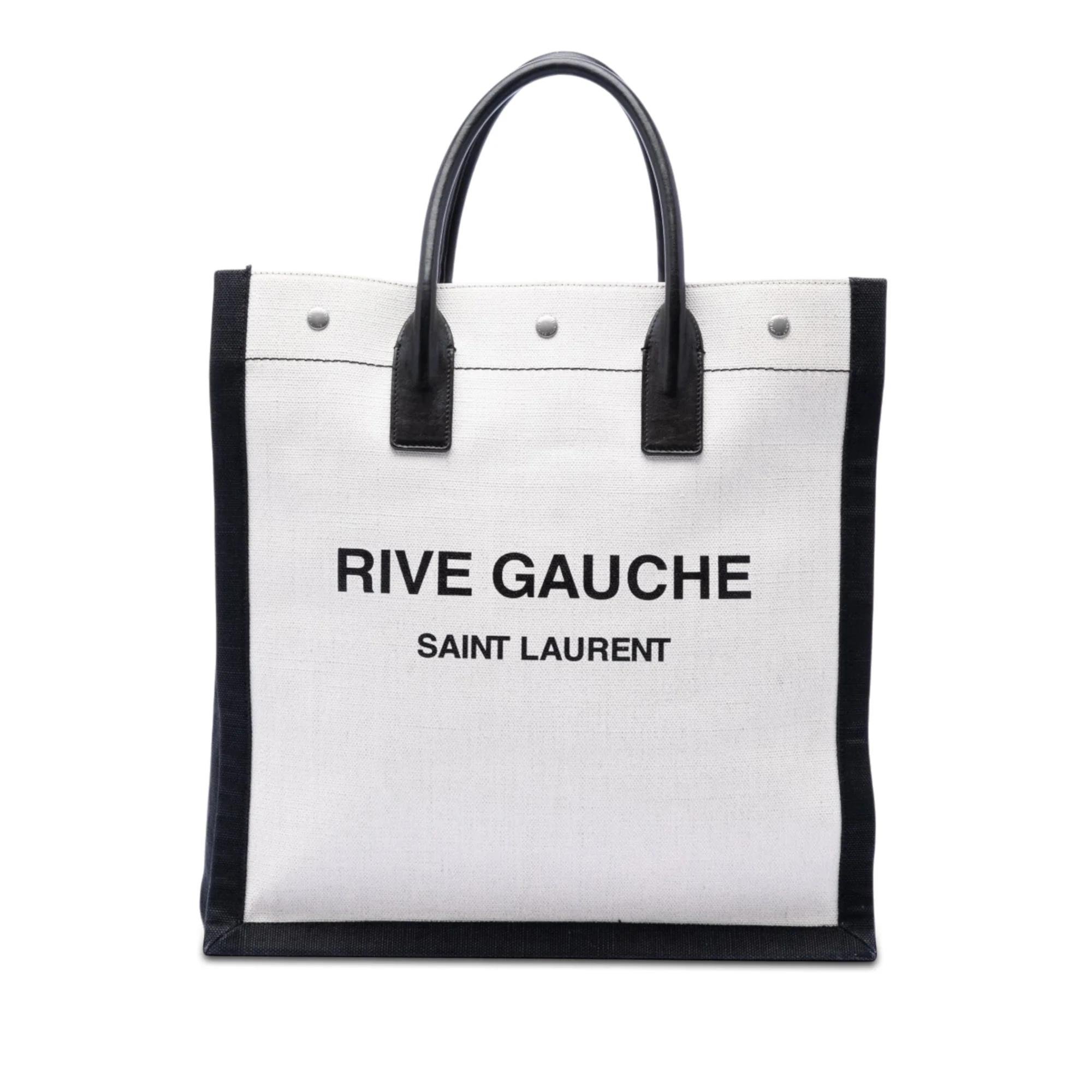 Rive Gauche cloth handbag