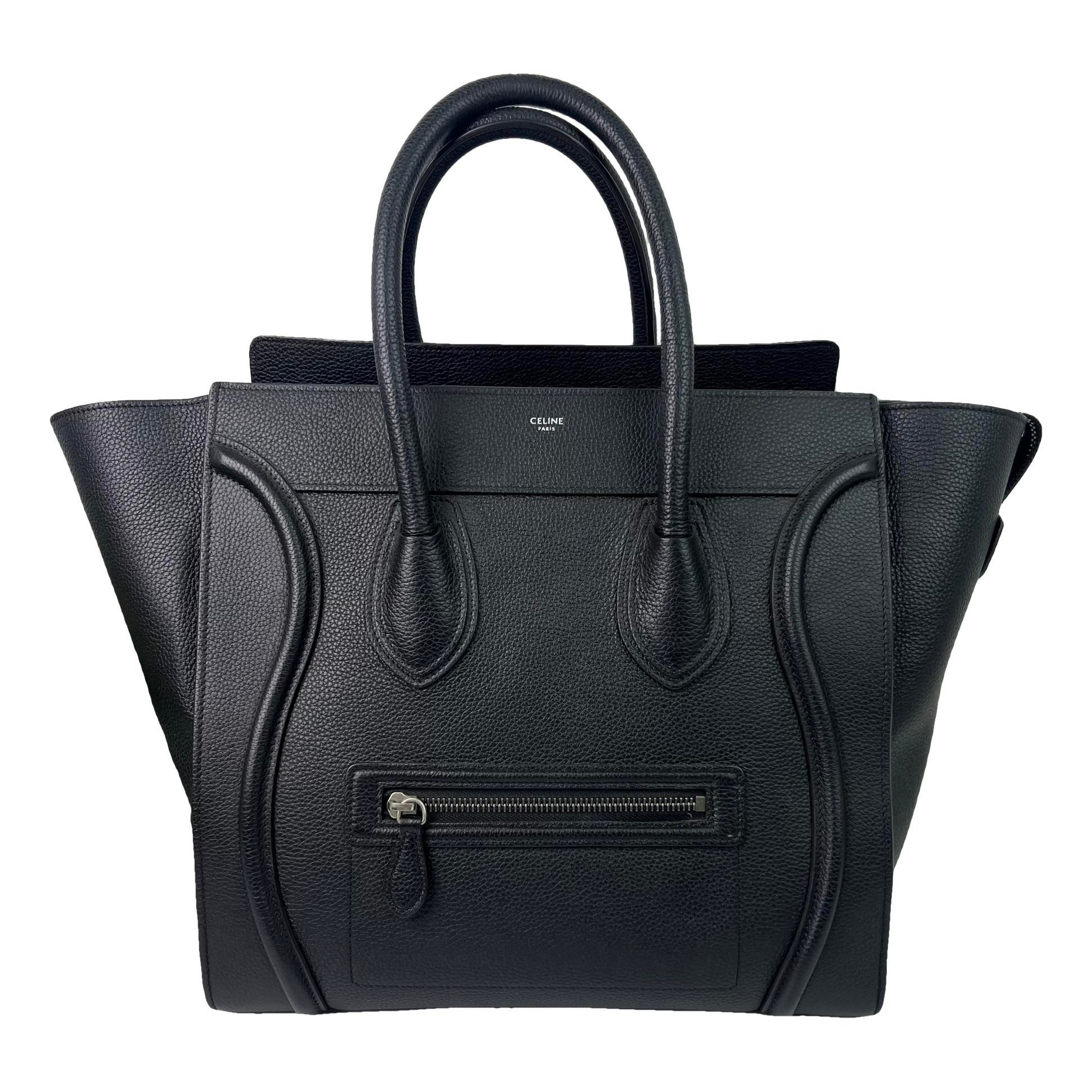 Luggage leather handbag
