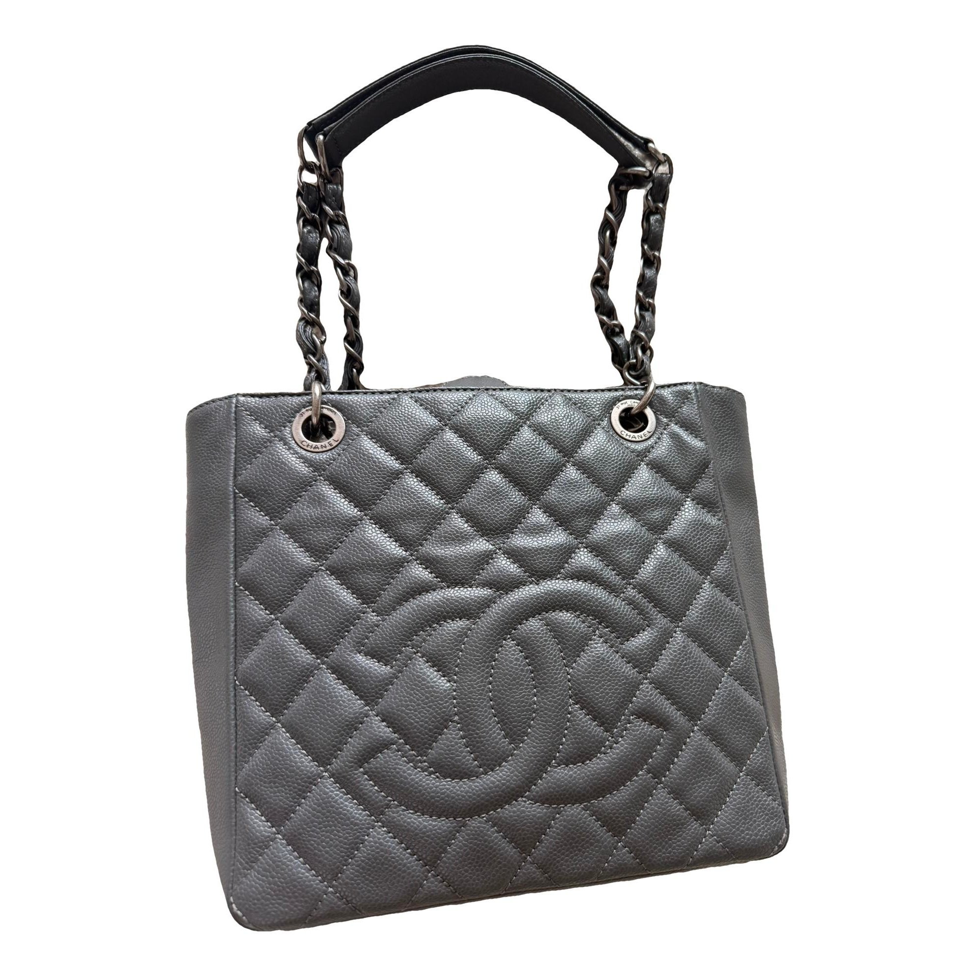 Petite Shopping Tote leather tote