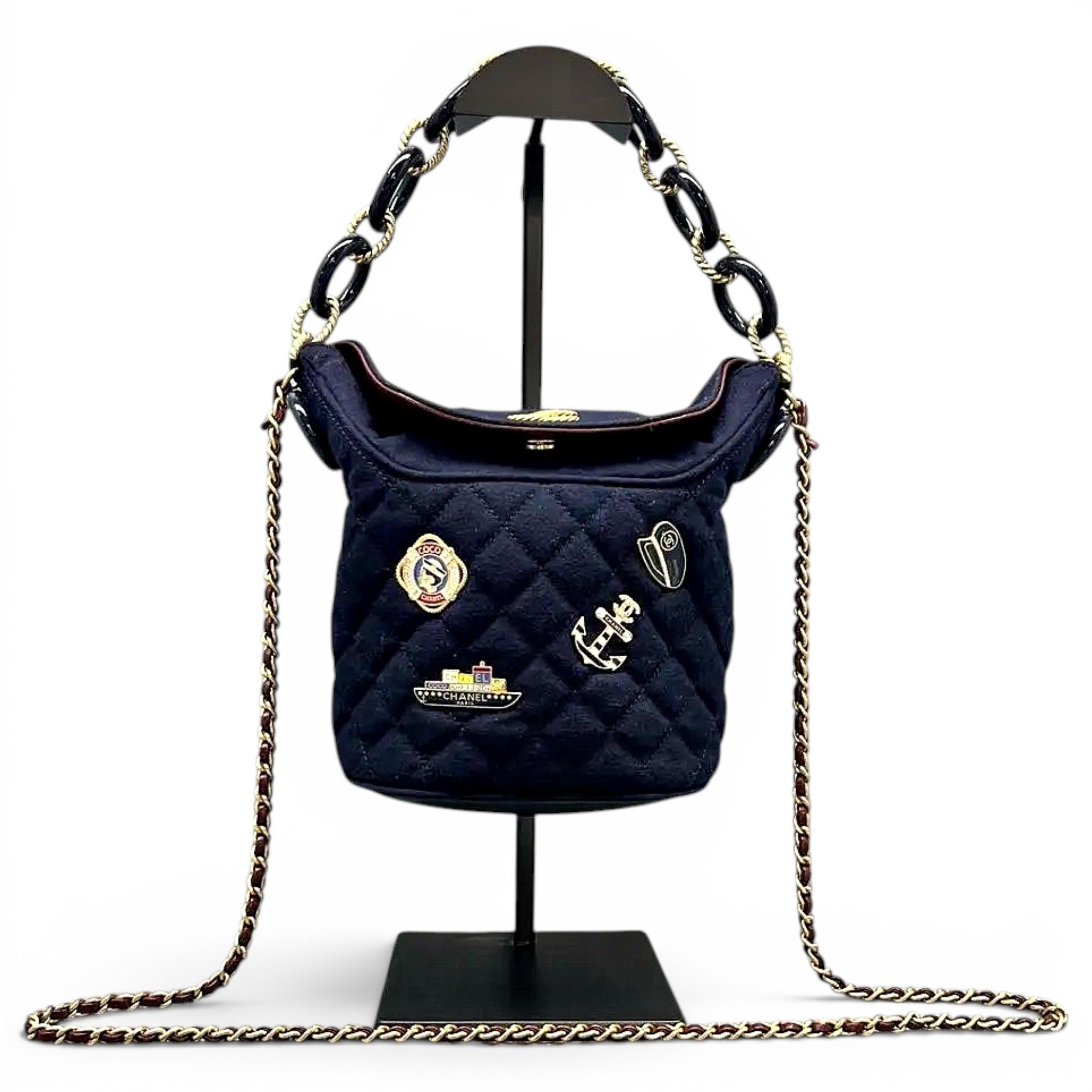 Tweed crossbody bag