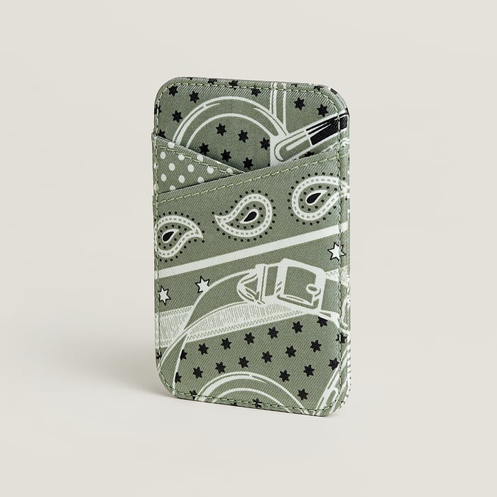 "Bandana Eperon d'Or" Magsafe Card Holder