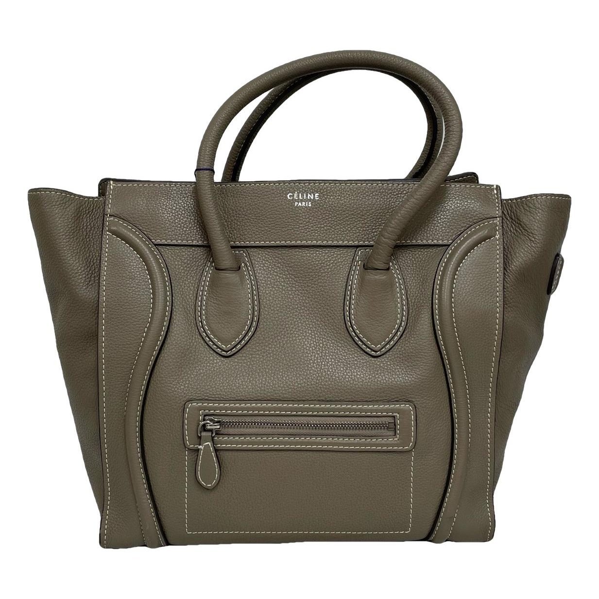 Luggage leather handbag