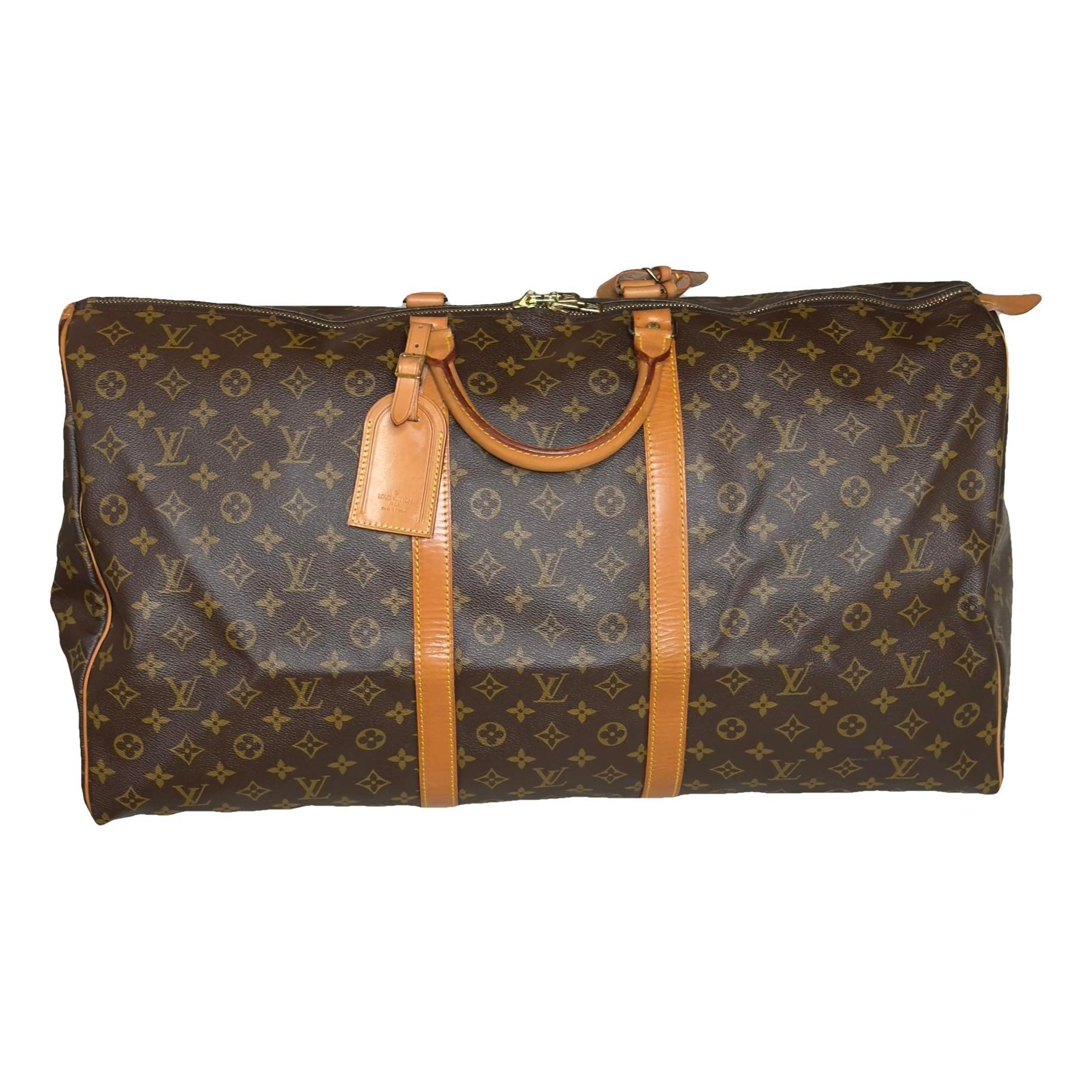Keepall leather 48h bag