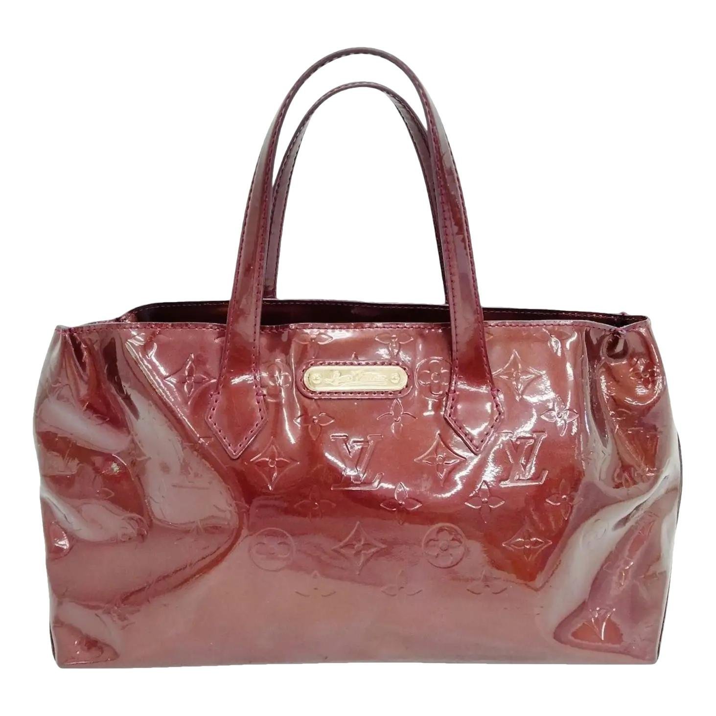 Wilshire patent leather handbag