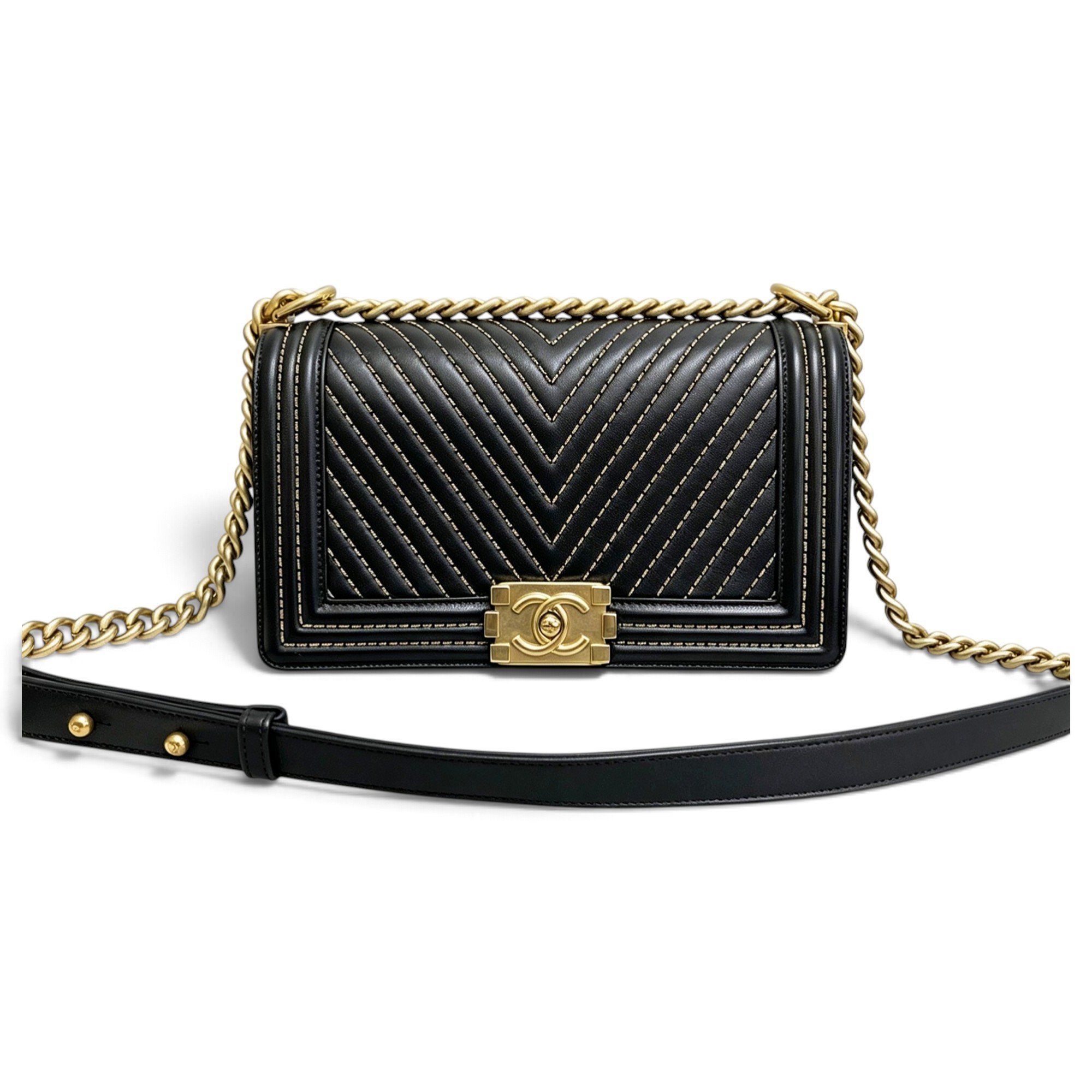 Boy leather handbag