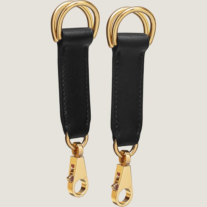 Noir Attache Soie 백 스트랩