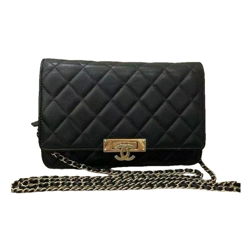 Leather handbag