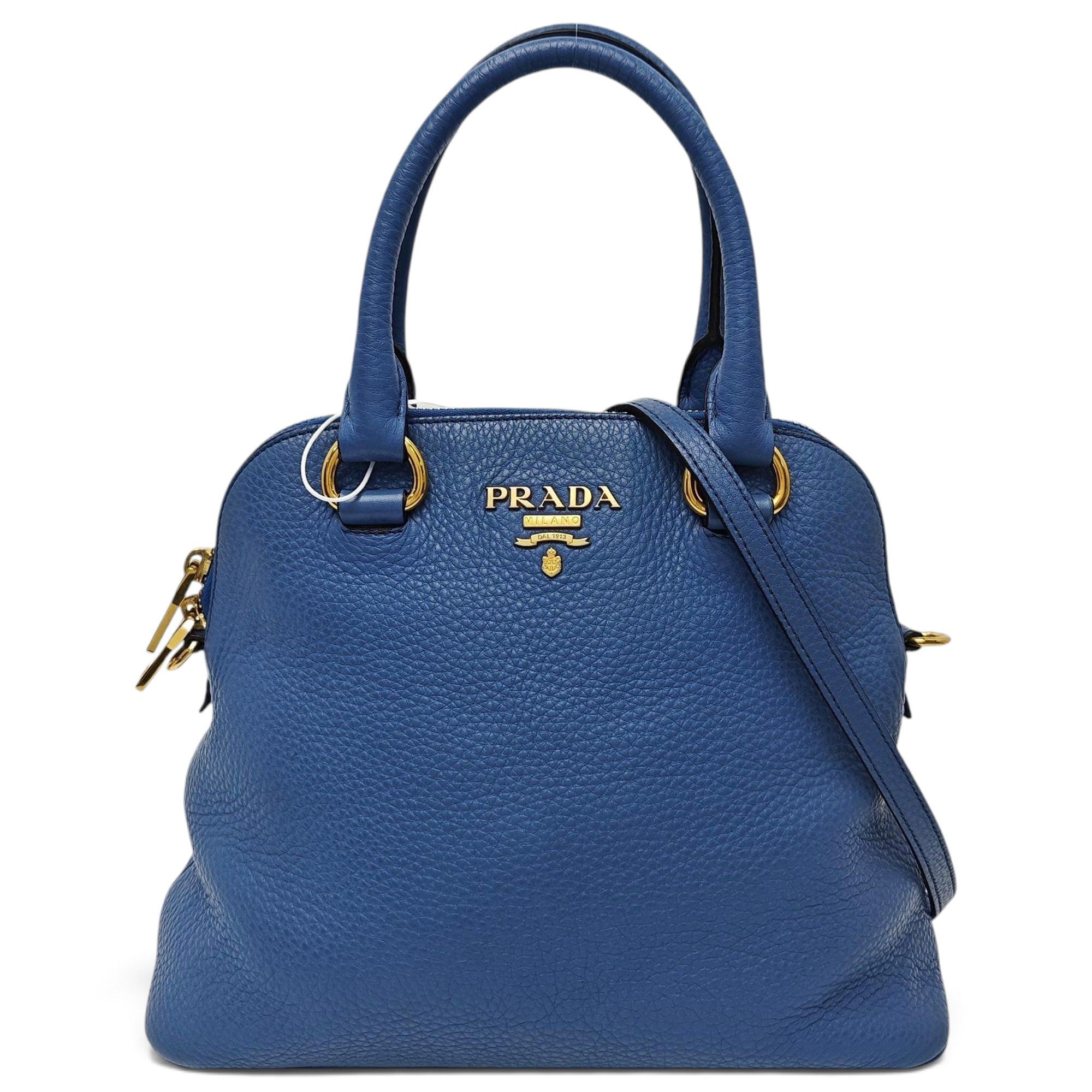 Promenade leather handbag