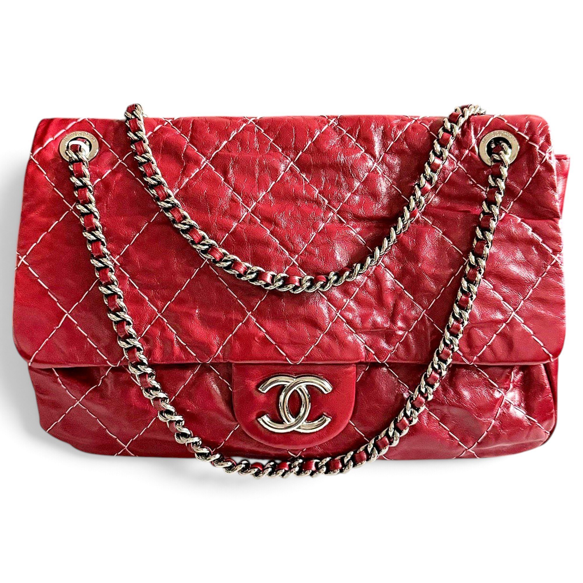 Leather handbag