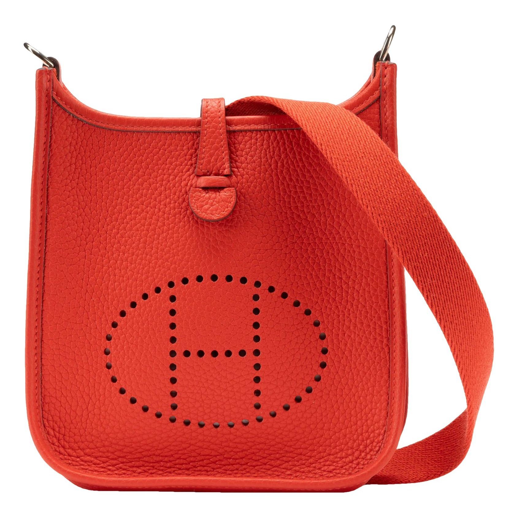 Mini Evelyne leather handbag