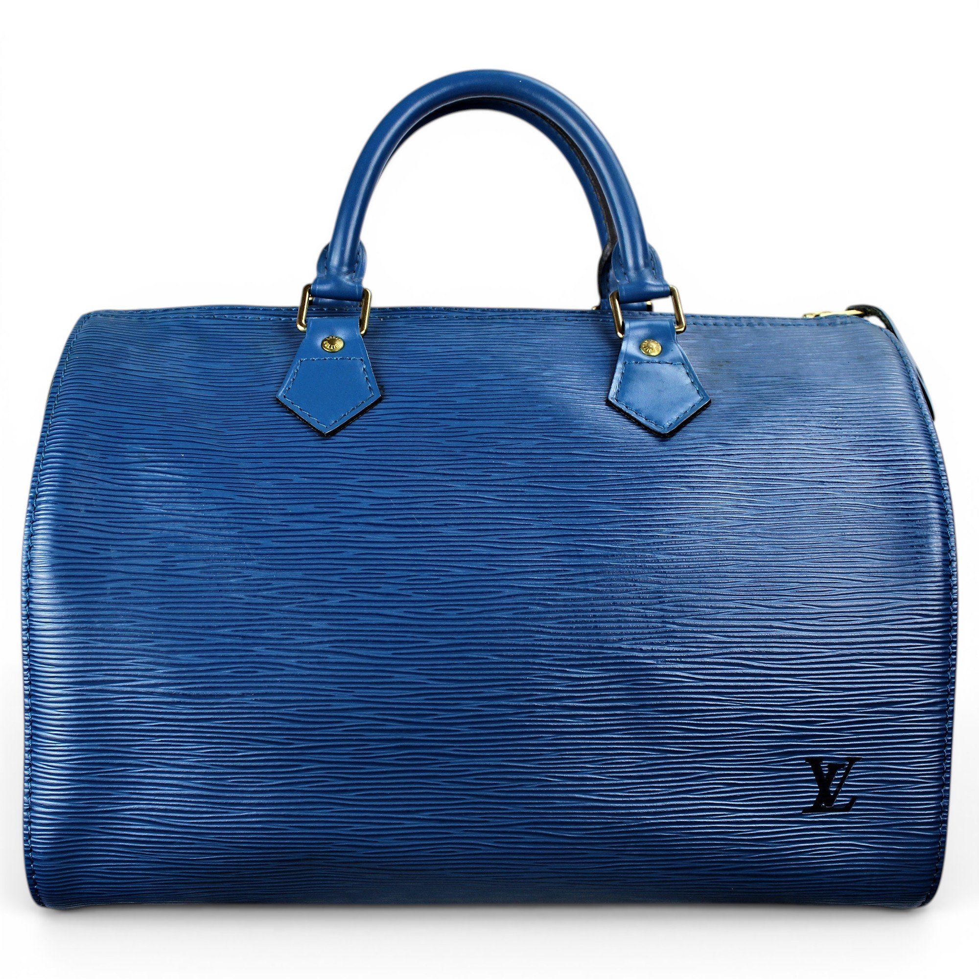 Speedy leather handbag