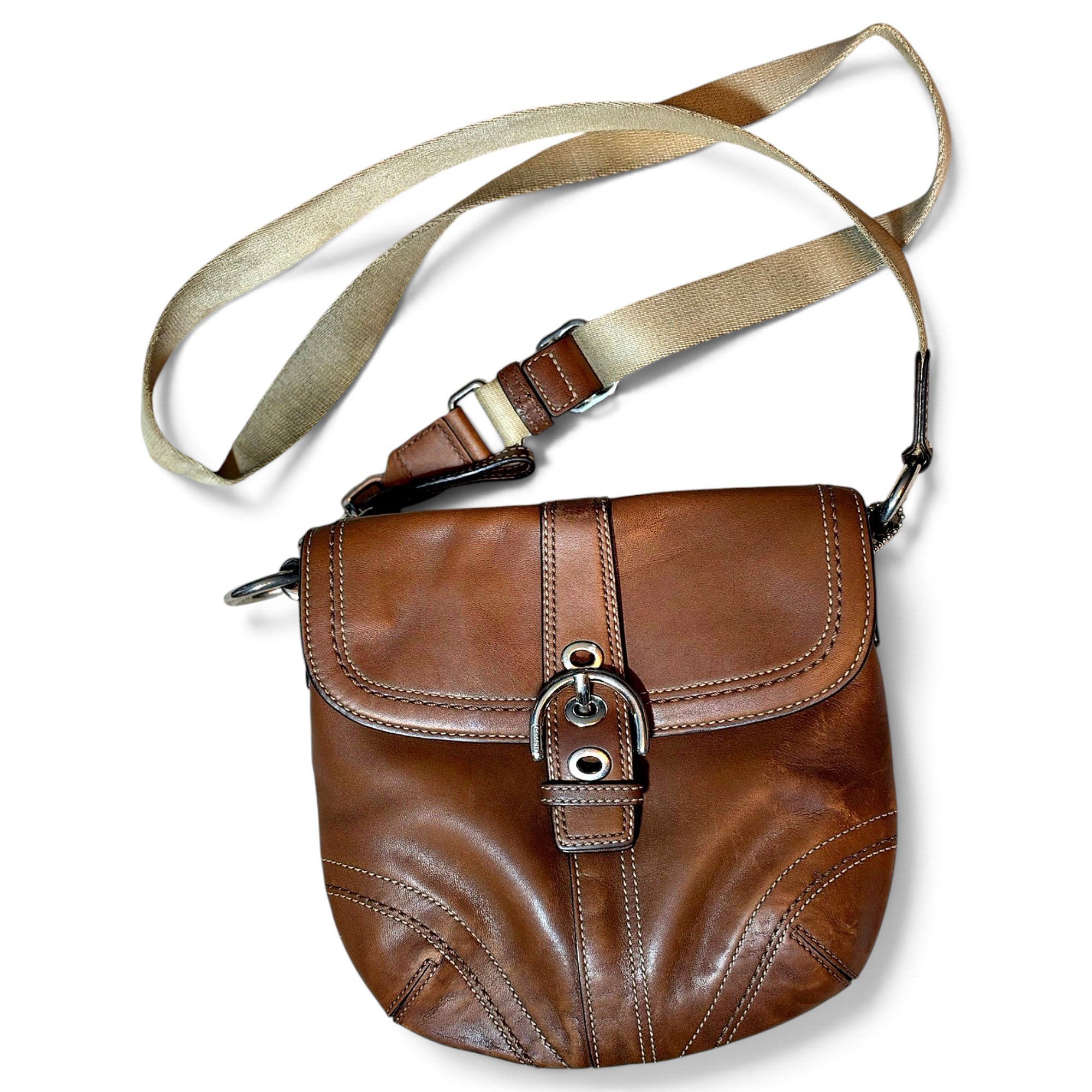 Coach Hamilton Hobo leather crossbody bag
