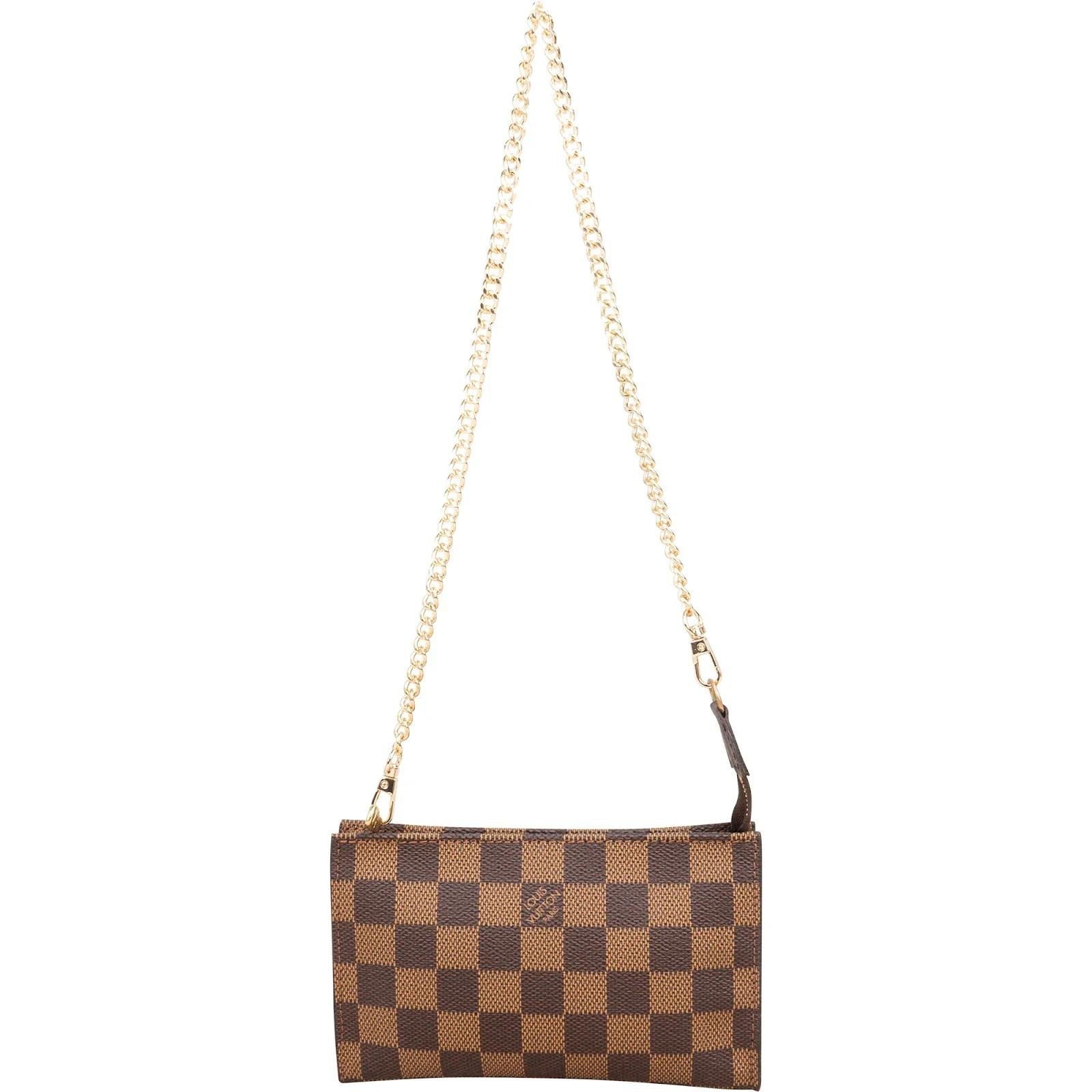 Pochette Accessoire leather handbag